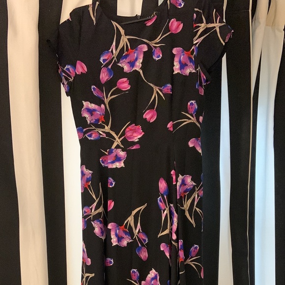 BNWT Yumi Kim Dutch Crocus Floral Silk Maxi Dress for Anthropologie Size M - Picture 4 of 7